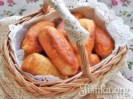 Жареные пирожки с картошкой
(постные)