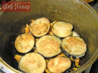 Баклажаны с морковкой